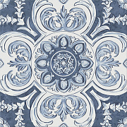 Декор KERAMA MARAZZI Алмаш HGD\A510\SG9174 центр синий 30х30см 0,09кв.м.