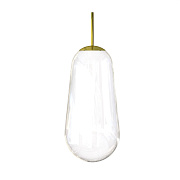 Плафон Nowodvorski Cameleon Pear L 8532 590х220мм прозрачный