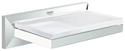 Полка в ванную GROHE Allure Brilliant 40504000 1-ярусная 9,6х17,4см хром