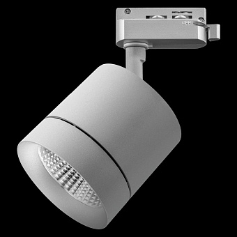 Трековый светильник Lightstar Canno Led 301292 15Вт LED серый для однофазного трека