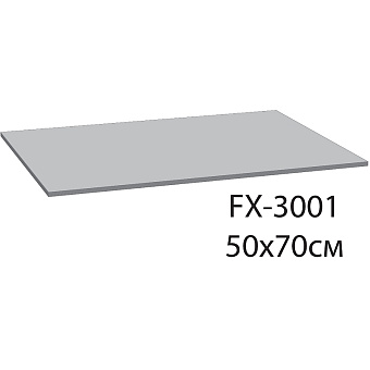 Коврик для ванной FIXSEN Amadeo FX-3001I 50х70см коричневый