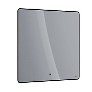 Зеркало LEMARK Mioblack LM90ZM-black 80х90см с подсветкой