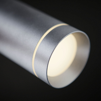 Светильник подвесной Eurosvet Topper DLR023 12W 4200K хром матовый 12Вт LED