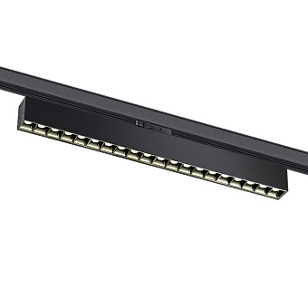 Трековый светильник Novotech ITER 358863 30Вт LED чёрный для трёхфазного трека