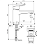 Смеситель для раковины IDEAL STANDARD CERAPLAN BD229AA chrome