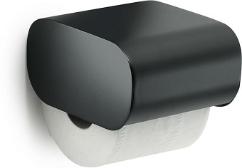 Держатель туалетной бумаги Gedy Outline 3225(14) чёрный матовый