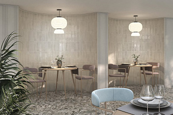 Настенная плитка KERAMA MARAZZI 9039 коричневый светлый глянцевый 28,5х8,5см 1,07кв.м. глянцевая