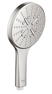 Ручной душ GROHE Rainshower SmartActive 130 26574DC0 сталь