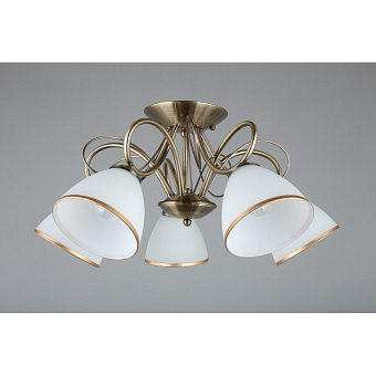 Люстра потолочная Omnilux Alimini OML-25307-05 300Вт 5 лампочек E27