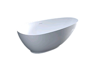 Ванна каменная SALINI PAOLA 101511G S-Sense глянцевая 160х77см отдельностоящая