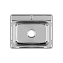 Мойка кухонная IDDIS Basic BAS53P0i77 53х43см сталь