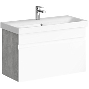 Тумба с раковиной AQWELLA Smart SRT0108BS 38х80х51см