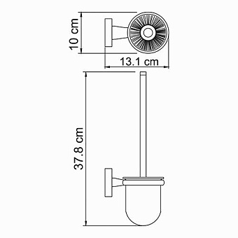Ёршик WASSERKRAFT Lippe K-6500 K-6527 хром