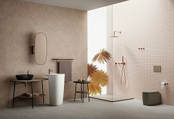 Смеситель для раковины VITRA Origin A4255626 медь