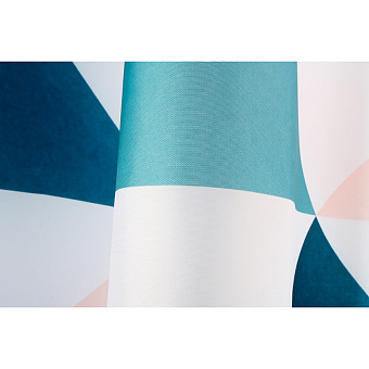 Шторка для ванной FIXSEN Simple FX-1504 200х180см разноцветный