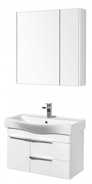 Шкаф зеркальный Акватон Беверли 1A237102BV010 15х80х81см без подсветки