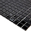 Стеклянная мозаика Mir Mosaic Color Palette B-091 чёрный 30х30см 0,9кв.м.