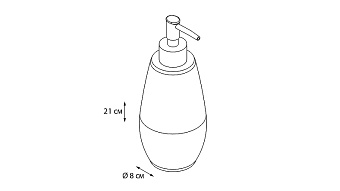 Дозатор FIXSEN Balk FX-260-1 хром