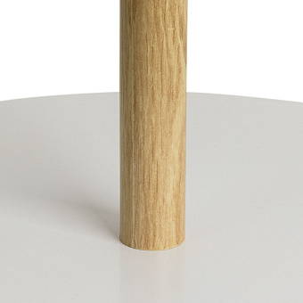 Торшер Arte Lamp CONNOR A2102PN-1WH 60Вт E27