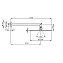 Верхний душ Cisal Shower DS01363021 хром