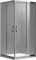 Угловое ограждение Gemy Victoria S30152M 190х80см стекло матовое