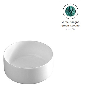 Раковина накладная ArtCeram Cognac COL004 50 00 35х35см