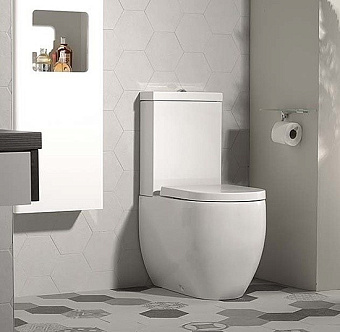 Унитаз напольный Kerasan Flo 311701 с микролифтом