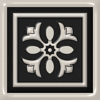 Вставка ESTIMA Spanish Wood Decor/Ven_Grey/5,8х5,8х7 Milky White 5,8х5,8смкв.м.