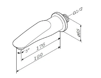 Излив AM-PM F3070000
