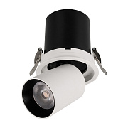 Спот встраиваемый Arlight PULL LGD-PULL-R100-10W Warm3000 (WH, 20 deg) 10Вт LED