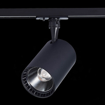 Трековый светильник ST Luce CAMI ST351.446.20.36 20Вт LED матовый чёрный для однофазного трека