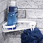 Полка в ванную угловая WASSERKRAFT K-733WHITE 1-ярусная 13х20,3см белый