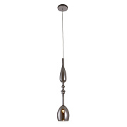Светильник подвесной CRYSTAL LUX LUX NEW Lux New SP1 C Smoke 60Вт G9