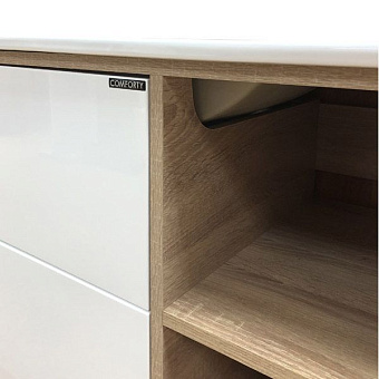 Тумба с раковиной Comforty Гамбург 00004142225CF 46х91х56см