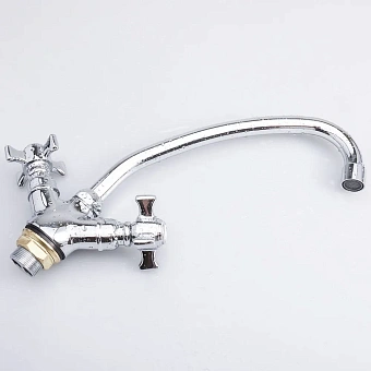 Смеситель для кухни Maxonor MN4924 поворотный излив хром