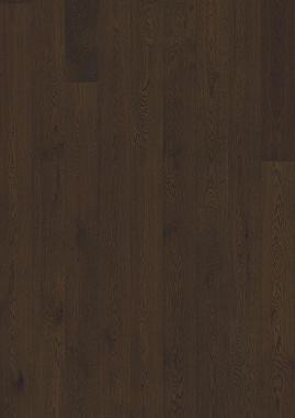 Паркетная доска KARELIA Midnight дуб BARREL BROWN MATT 10111228A5257111 2000х188х14мм 3кв.м 1-полосная