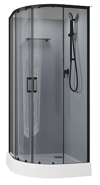 Душевая кабина AQUANET Passion EVO 267258 90х90х202см стекло тонированное