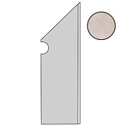 Плинтус Atlas Concord Италия Dwell A1LL Pearl Battiscopa Sagomato DX 30х7,2см 0,259кв.м.
