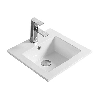 Раковина встраиваемая сверху MELANA 9048B-805 42х42см