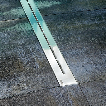 Душевой лоток RAVAK X01622 81х12см горизонтальный сток с решёткой и опорами