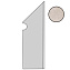 Плинтус Atlas Concord Италия Dwell A1LL Pearl Battiscopa Sagomato DX 30х7,2см 0,259кв.м.
