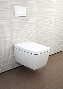 Унитаз подвесной VITRA Metropole 7672B003-1686 безободковый без микролифта