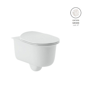 Унитаз подвесной ArtCeram Chic CHV001 47 00 безободковый