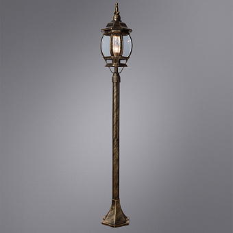 Светильник ландшафтный Arte Lamp ATLANTA A1046PA-1BN 75Вт IP23 E27 золотой/чёрный