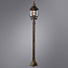 Светильник ландшафтный Arte Lamp ATLANTA A1046PA-1BN 75Вт IP23 E27 золотой/чёрный