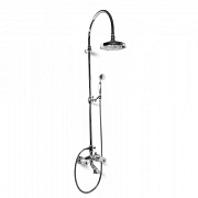 Душевая система Bongio Fleur Blanc 11536CR0D хром