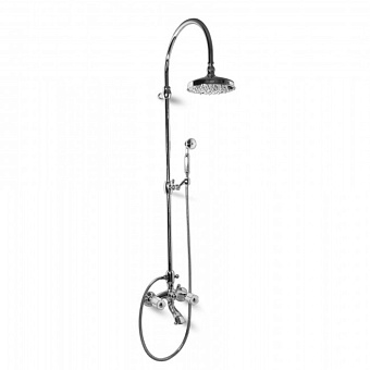 Душевая система Bongio Fleur Blanc 11536CR0D хром