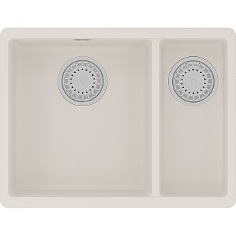Мойка кухонная LEMARK SINARA 550.2-U 9910082 42х55см жасмин