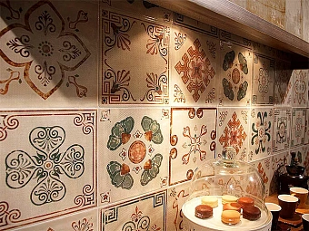 Напольная плитка MAINZU Verona PT02406 Decor Pav. 20х20см 1кв.м. неполированная