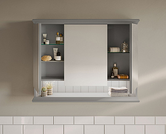 Шкаф зеркальный VITRA Valarte 62232 18х78х76см с подсветкой